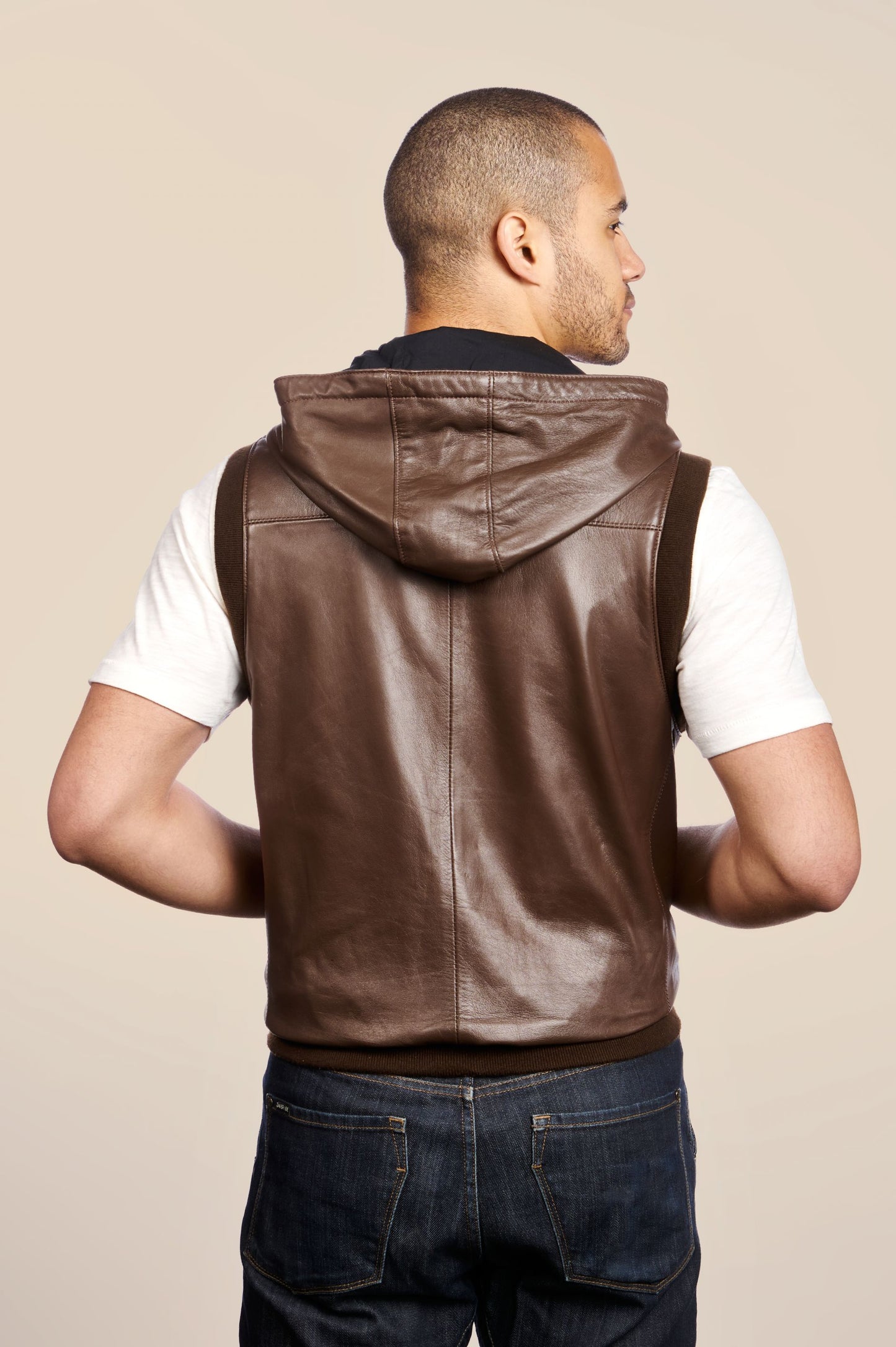 Zeus Hooded Moto Vest